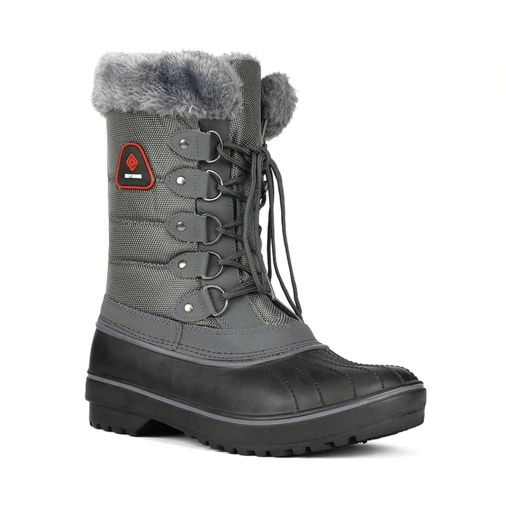 Faux fur-lined winter boots - Dream Pairs Thinsulate, size 9